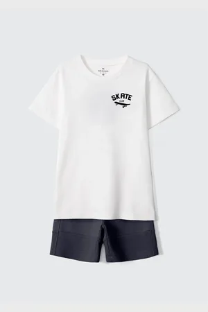 Hering Conjunto Curto Infantil Menino Com Estampa