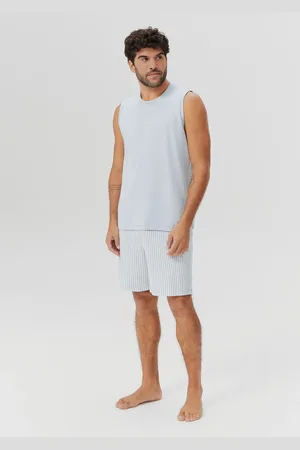 Hering Pijama Curto Masculino Com Regata