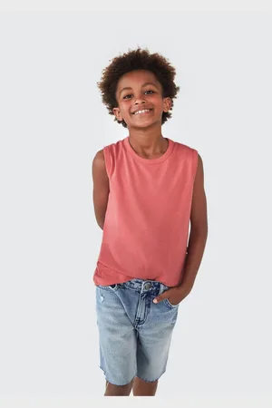 Hering Bermuda Jeans Infantil Menino Reta
