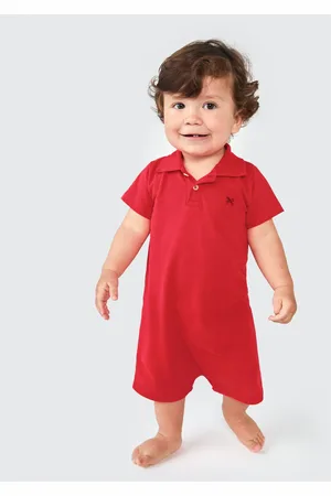 Hering Banho de Sol Bebê Menino Gola Polo