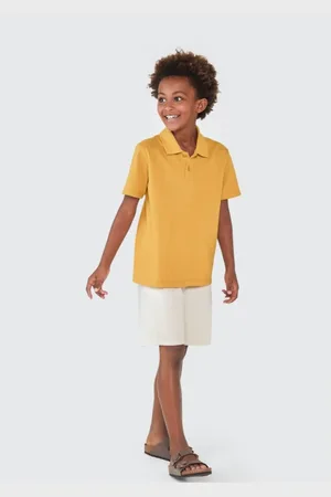 Hering Bermuda Infantil Menino Em Sarja Com Cinto