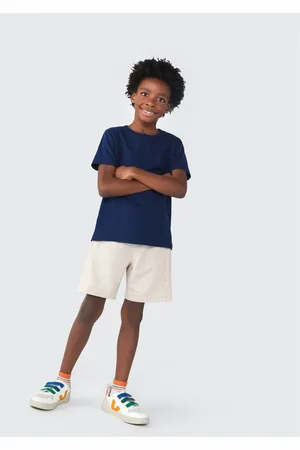 Hering Bermuda Infantil Menino Em Moletom