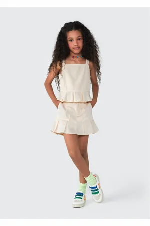 Hering Shorts Saia Infantil Com Pregas