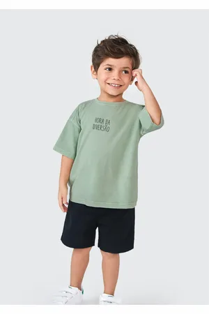 Hering Camiseta Infantil Menino Toddler Estampada