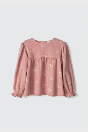 Hering Blusa Bata Infantil Menina Toddler Estampada