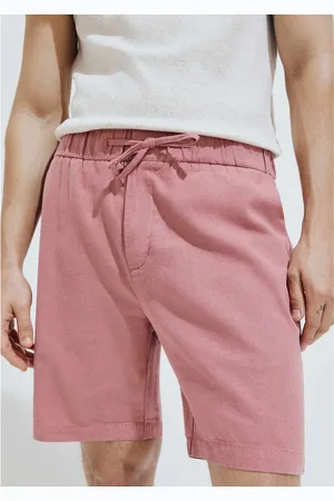Hering Bermuda Masculina Reta Com Linho