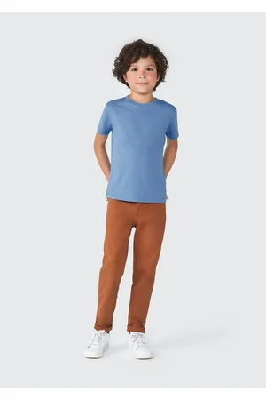 Hering Calça Infantil Menino Slim Em Sarja
