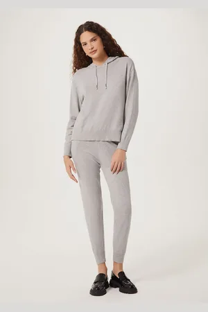 Hering Calça Básica Feminina Jogger Cintura Alta Em Tricô