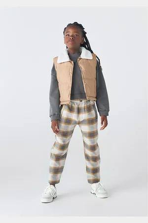 Hering Calça Infantil Menina Clochard Em Xadrez