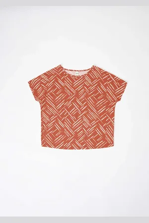 Hering Blusa Feminina Manga Curta Estampada