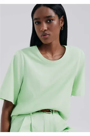 Hering Blusa Feminina Manga Média Com Linho