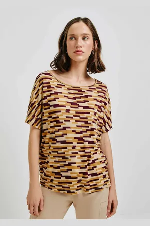 Hering Blusa Feminina Manga Curta Estampada