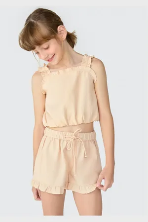 Hering Blusa Cropped Infantil Menina