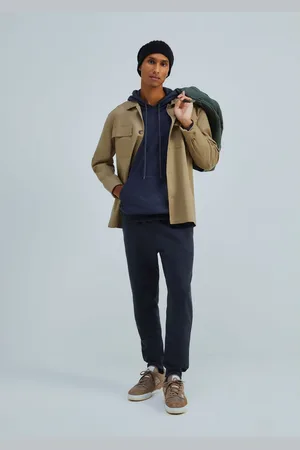 Hering Calça Básica Masculina Jogger Em Moletom Peluciado
