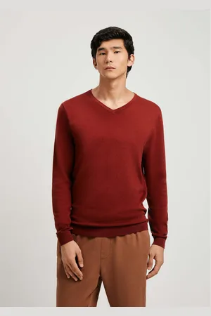 Hering Suéter Básico Masculino Regular Gola V