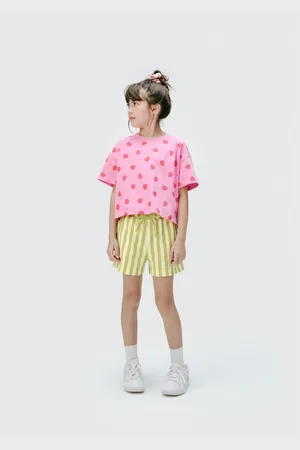 Hering Blusa Infantil Menina Oversized + Scrunchie