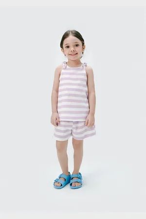 Hering Conjunto Curto Infantil Menina Toddler Estampado