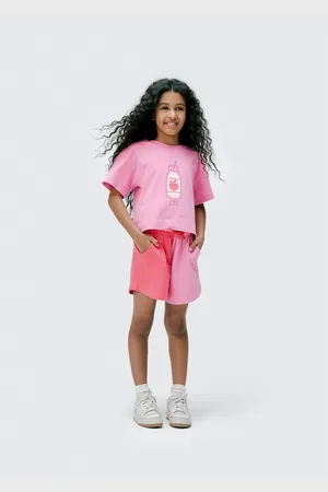 Hering Conjunto Curto Infantil Menina Colorido