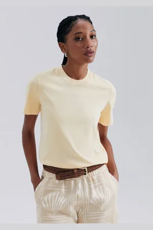 Hering Blusa Feminina Manga Curta Estonada