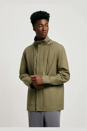 Hering Jaqueta Masculina Gola Alta Com Capuz