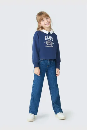 Hering Calça Jeans Infantil Menina Reta