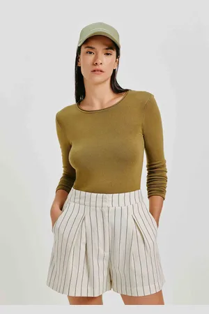 Hering Blusa Feminina Manga Longa Slim Em Tricô Leve