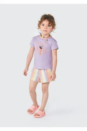 Hering Blusa Infantil Menina Toddler Com Estampa