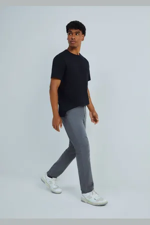 Hering Calça Básica Masculina Slim Em Sarja Com Elastano