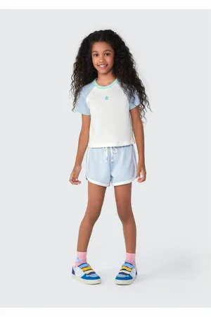 Hering Blusa Cropped Infantil Menina Em Ribana