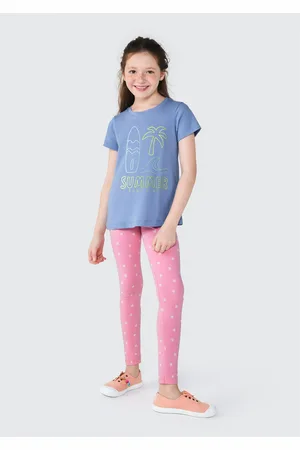 Hering Calça Legging Infantil Menina Estampada