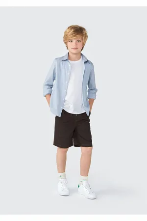 Hering Camisa Infantil Menino Manga Longa Com Bolso