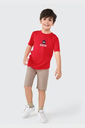 Hering Camiseta Infantil Menino Manga Curta Com Estampa