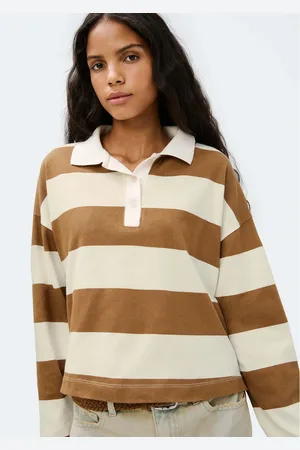 Hering Blusa Polo Feminina Manga Longa Box Listrada