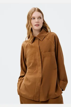 Hering Camisa Feminina Manga Longa Oversized