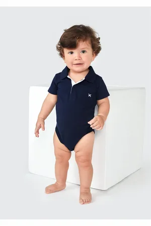 Hering Body Polo Bebê Menino Com Bolsinho