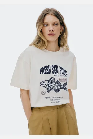 Hering Blusa Feminina Oversized Estampada Super Cotton