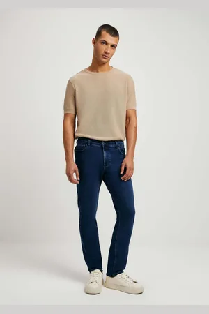Hering Calça Masculina Slim Em Jeans Moletom