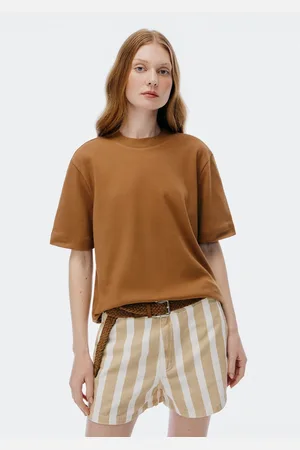Hering Blusa Feminina Manga Curta Em Malha Interlock