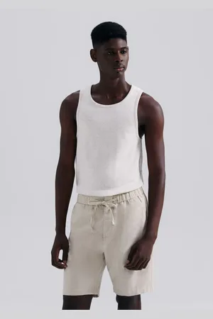 Hering Bermuda Masculina Reta Com Linho