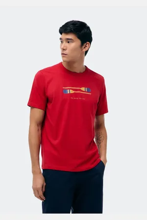 Hering Camiseta Masculina Manga Curta Com Estampa
