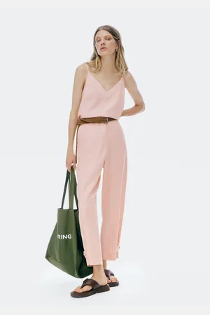 Hering Calça Feminina Em Alfaiataria Com Linho