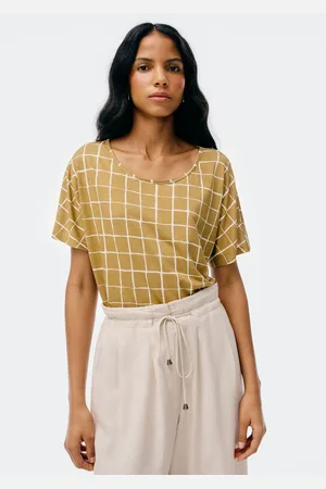 Hering Blusa Feminina Manga Curta Estampada
