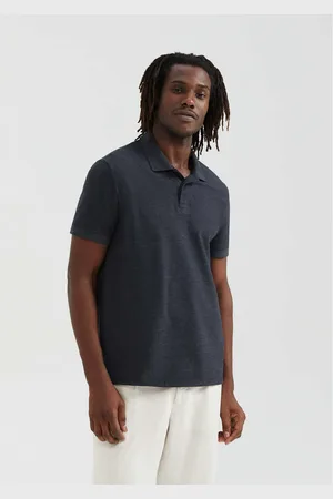 Hering Camisa Polo Básica Masculina Manga Curta Em Piquet