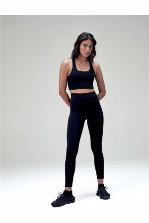 Hering Calça Legging Esportiva Feminina Com Fio Lycra