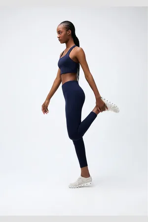 Hering Calça Legging Esportiva Feminina Com Fio Lycra
