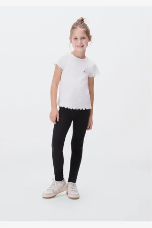 Hering Blusa Manga Curta Infantil Menina Em Ribana