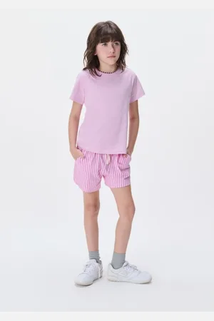 Hering Blusa Manga Curta Infantil Menina Em Malha