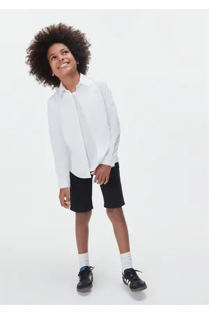 Hering Camisa Infantil Menino Manga Longa Com Bolso