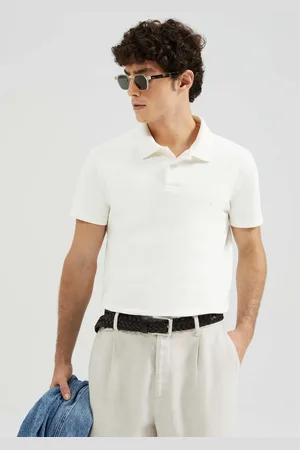 Hering Camisa Polo Masculina Manga Curta Slim Com elastano