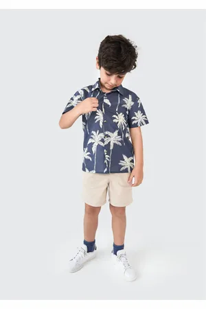Hering Camisa Infantil Menino Comfort Estampada